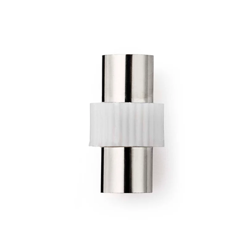 Satelliet- en Antenne-Adapter IEC (Coax) Male - IEC (Coax) Male - Vernikkeld