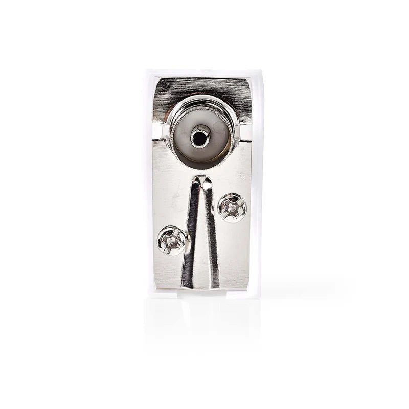 IEC (Coax) Connector Gehoekt - Female - Vernikkeld