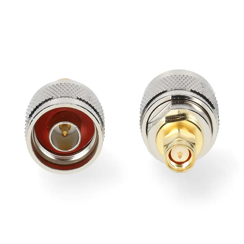 SMA-Adapter SMA Male - N-Male - Verguld