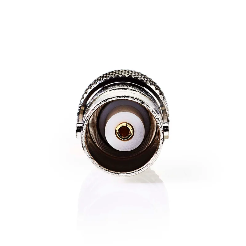 SMA-Adapter SMA Male - BNC Female - Verguld