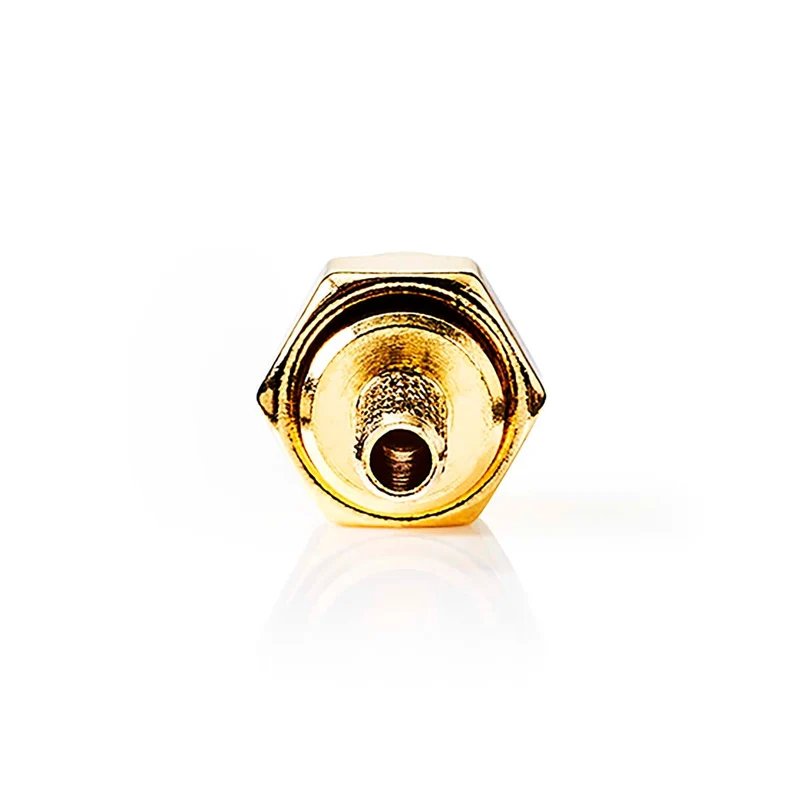 SMA-Connector Recht - Male - Verguld