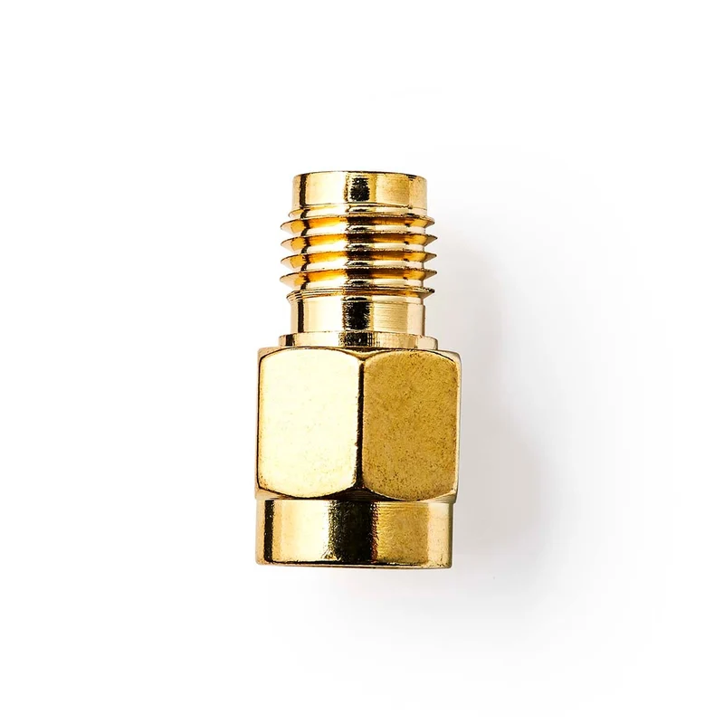 SMA-Adapter SMA Female Omgekeerde Polariteit - SMA Male - Verguld