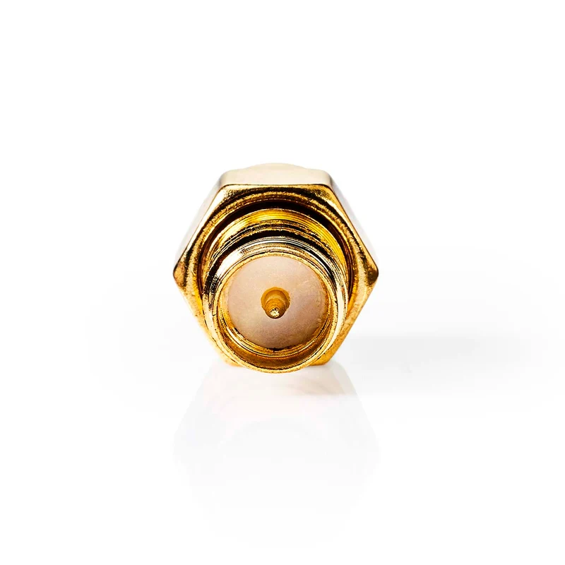 SMA-Adapter SMA Female Omgekeerde Polariteit - SMA Male - Verguld