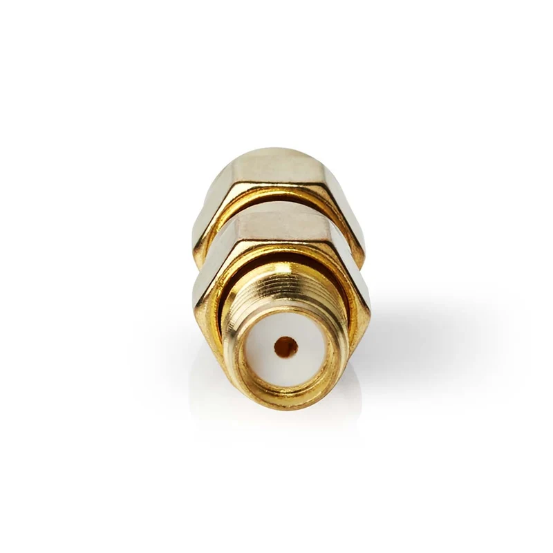 SMA-Adapter SMA Male Omgekeerde Polariteit - SMA Female - Verguld