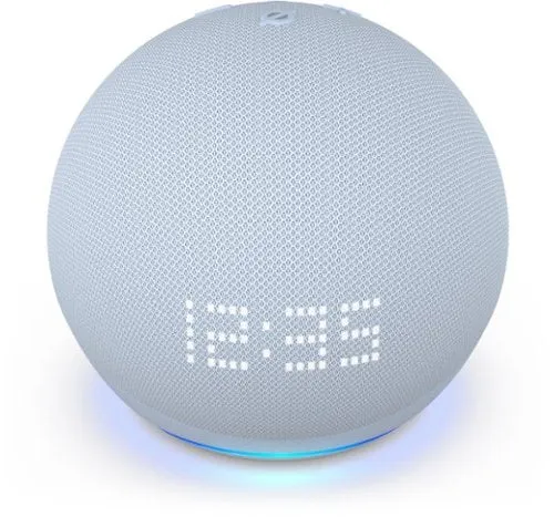 Amazon Alexa Echo Dot (Geração 5) c/ relógio - Azul