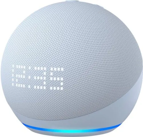 Amazon Alexa Echo Dot (Geração 5) c/ relógio - Azul
