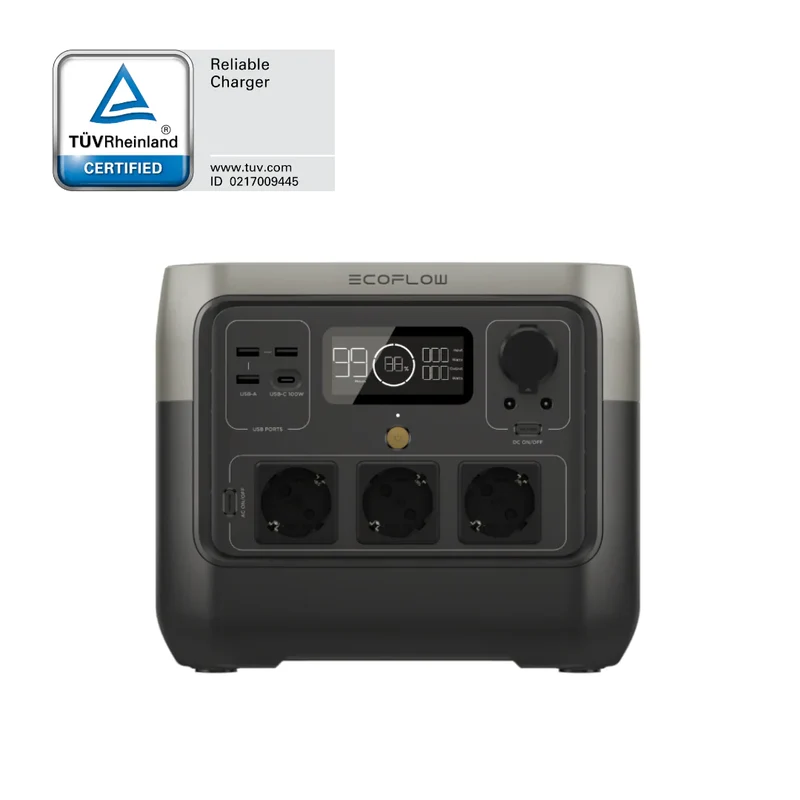 Ecoflow River 2 Pro - Gerador portátil Inteligente 768Wh