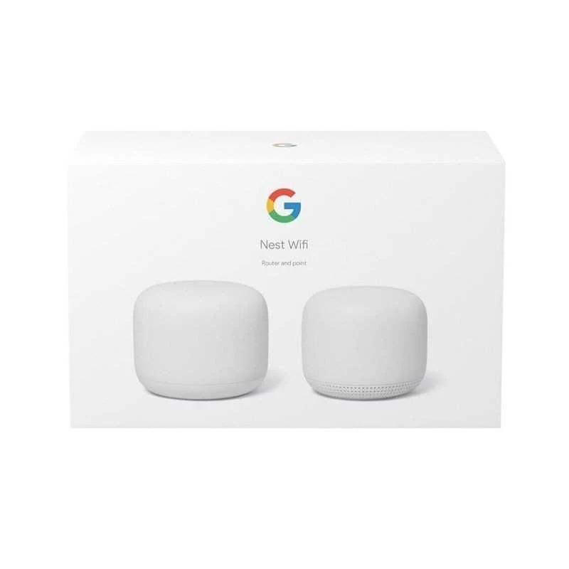 Google Nest WiFi Router MESH + Access Point Dual-Band (2,4 GHz / 5 GHz) Gigabit Ethernet (Branco)