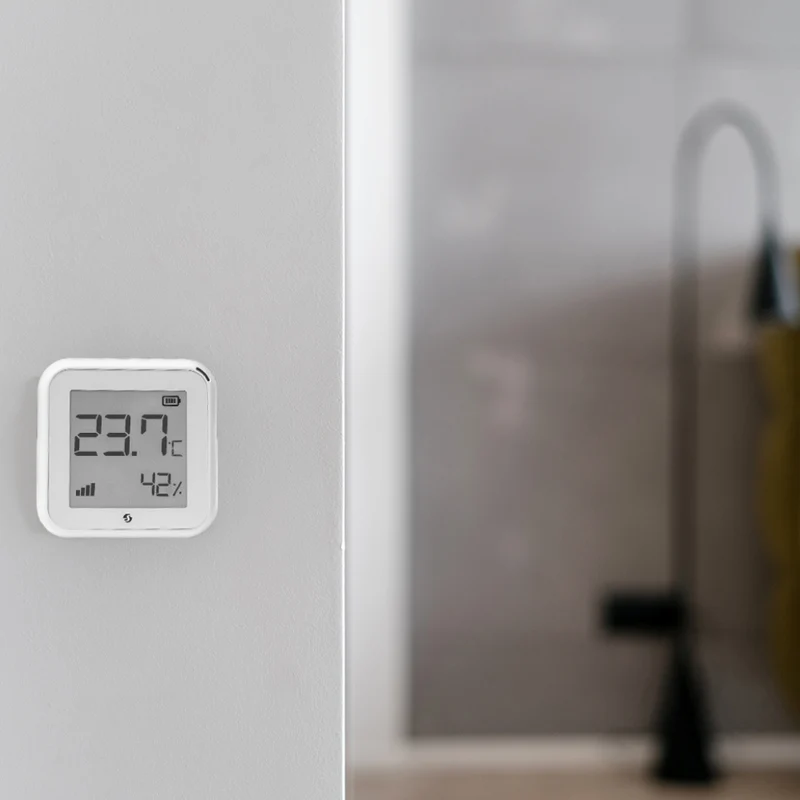 Shelly H&T Plus - Sensor de Temperatura e Humidade Branco
