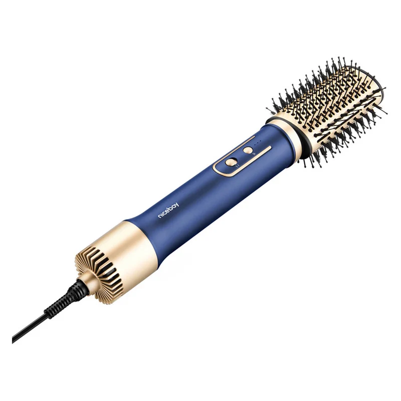 Niceboy Airblow PRO Hair MultiStyler, Blå/guld