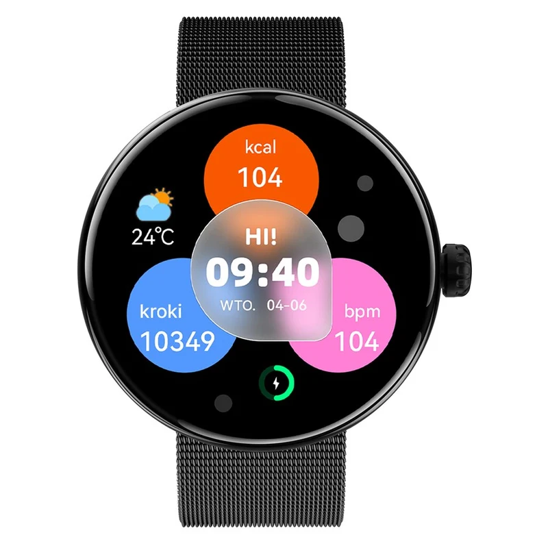 REFURB Forever smartwatch Forevive 5 SB-365, Black