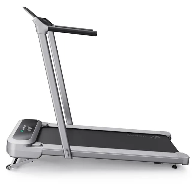 Urevo FoldiMix 5 Pro 2-in-1 Treadmill, Black