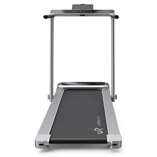Urevo FoldiMix 5 Pro 2-in-1 Treadmill, Black