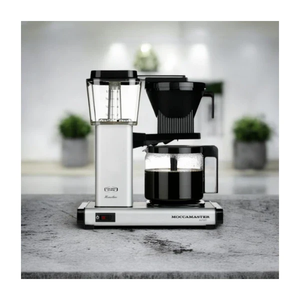 Moccamaster Automatic Matt, Silver