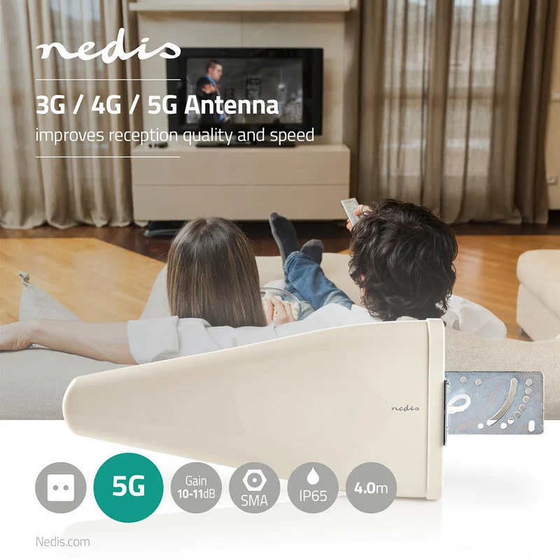 5G / 4G / 3G Antenne 5G - Binnen & Buiten - 698-5000 MHz