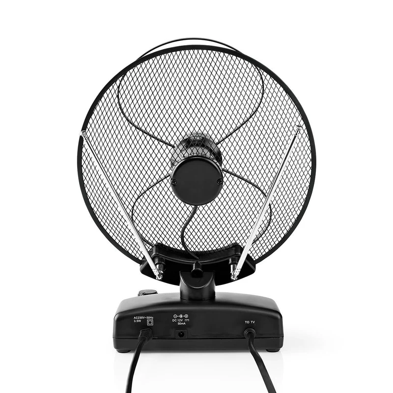 Binnenantenne Actief - FM / UHF / VHF - Ontvangstbereik: 0-25 km