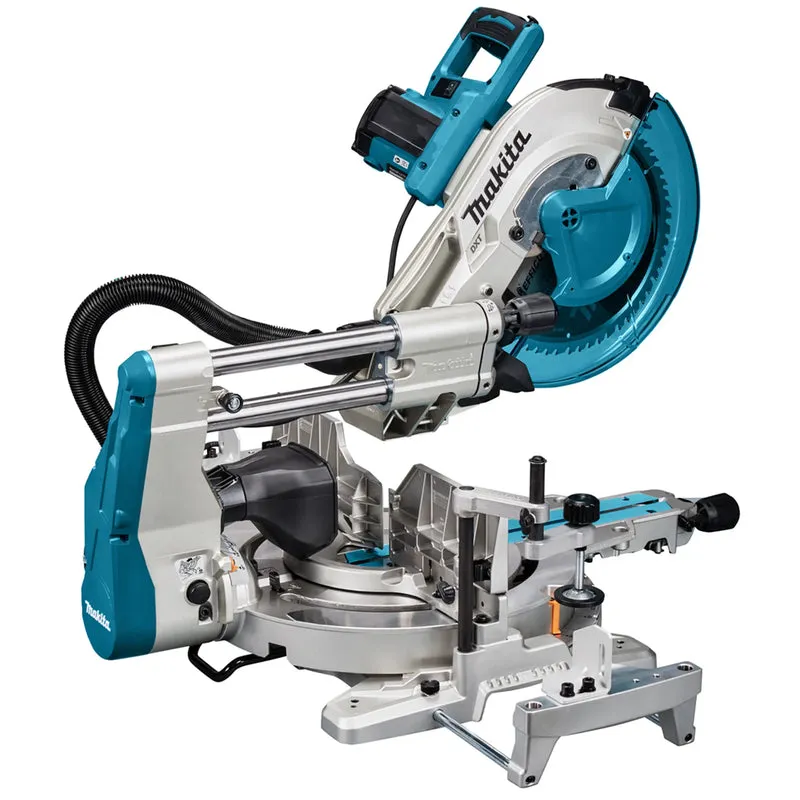 Mitre Saw Set Makita LS1219L with DEBWST06 bench