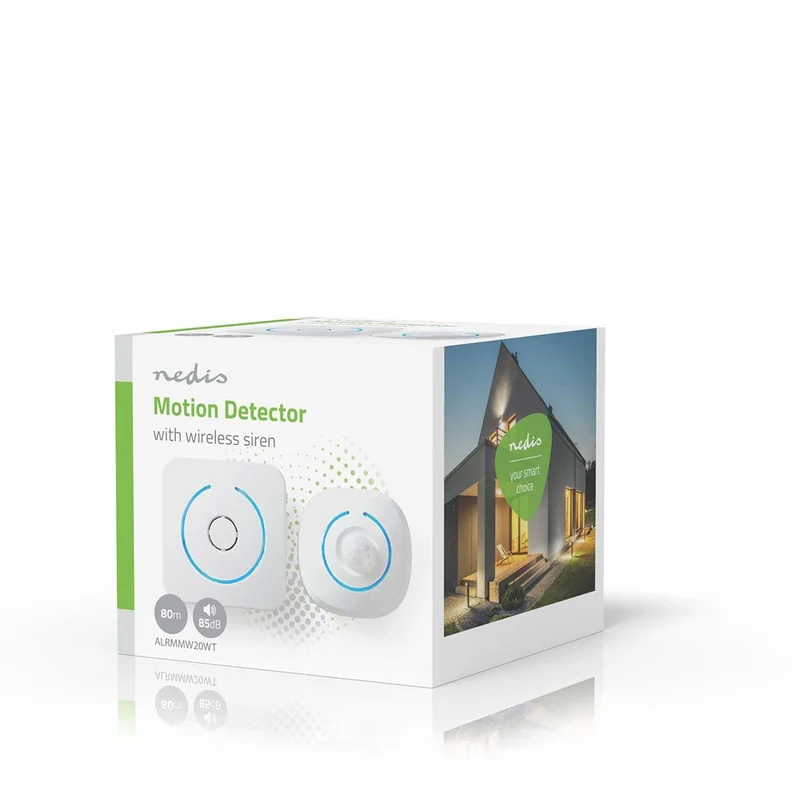 Bewegingsmelder met Alarm Batterij Gevoed - 6x AA/LR6 - 85 dB