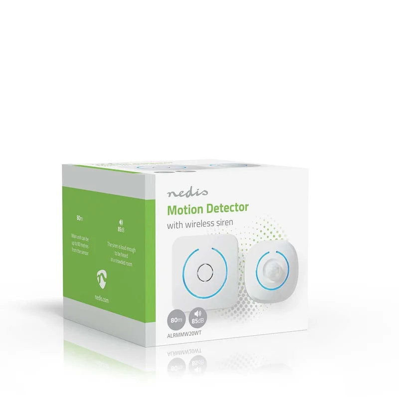 Bewegingsmelder met Alarm Batterij Gevoed - 6x AA/LR6 - 85 dB