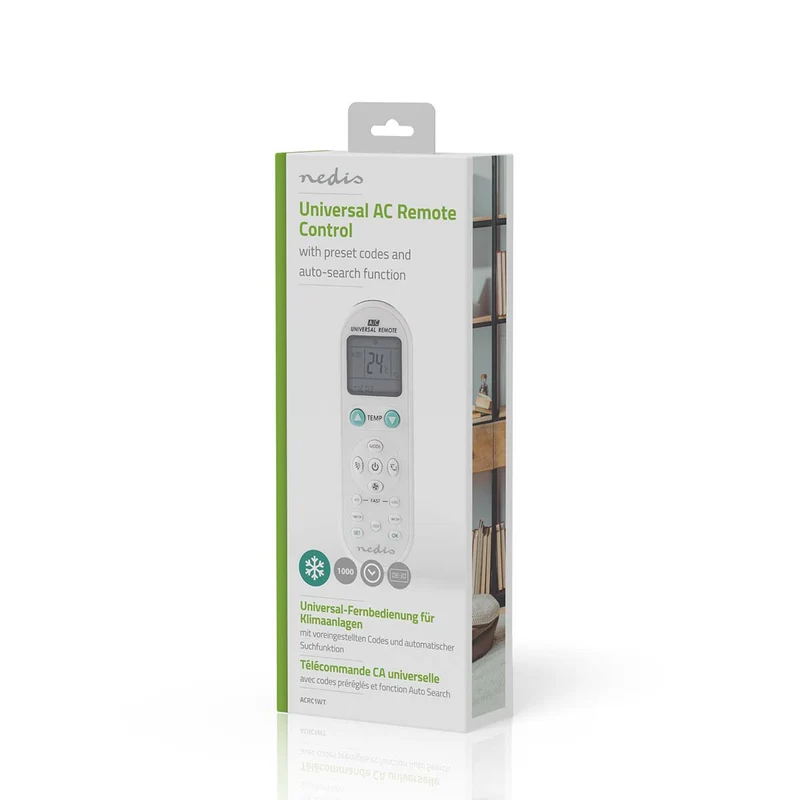Universele afstandsbediening voor split-unit airconditioners Programeerbare functionaliteiten - 2x AAA/LR03