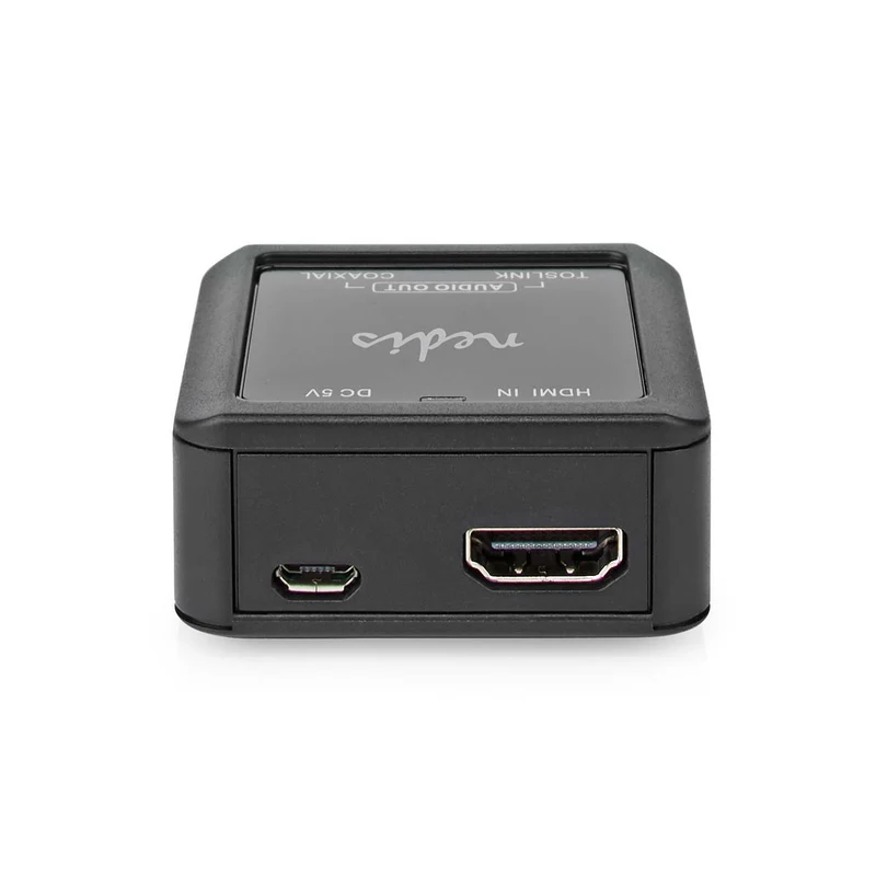 Digitale Audioconverter 1-weg - Ingangen audio / video / data: DC Power / HDMI™ Input - Uitgangen audio / video / data: 1x Coax Audio / 1x TosLink Female