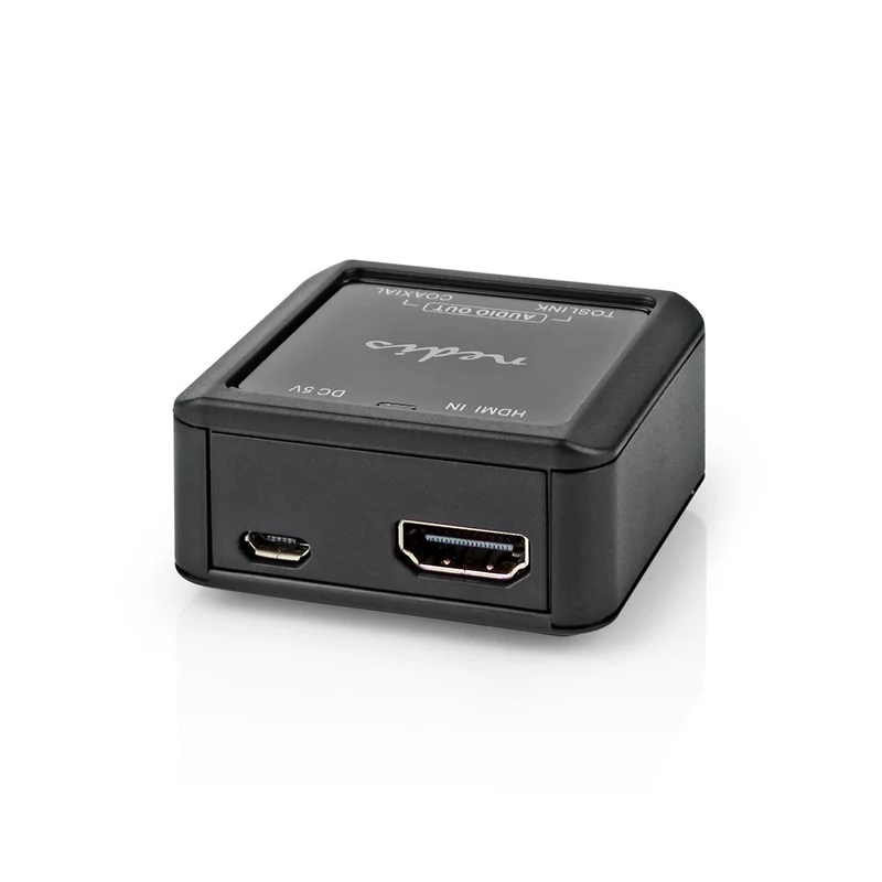 Digitale Audioconverter 1-weg - Ingangen audio / video / data: DC Power / HDMI™ Input - Uitgangen audio / video / data: 1x Coax Audio / 1x TosLink Female