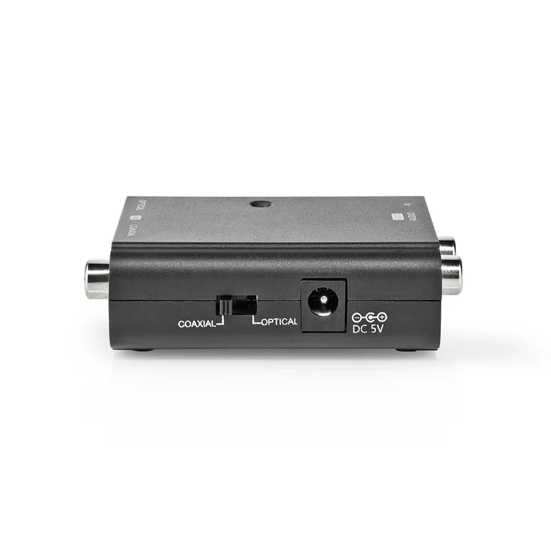 Digitale Audioconverter 2-wegs - Ingangen audio / video / data: 1x S/PDIF (RCA) Female / 1x Toslink Female - Uitgangen audio / video / data: 2x RCA Male