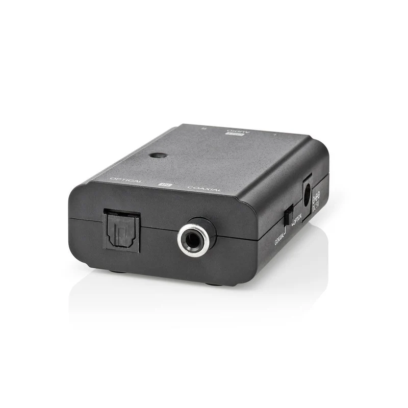 Digitale Audioconverter 2-wegs - Ingangen audio / video / data: 1x S/PDIF (RCA) Female / 1x Toslink Female - Uitgangen audio / video / data: 2x RCA Male