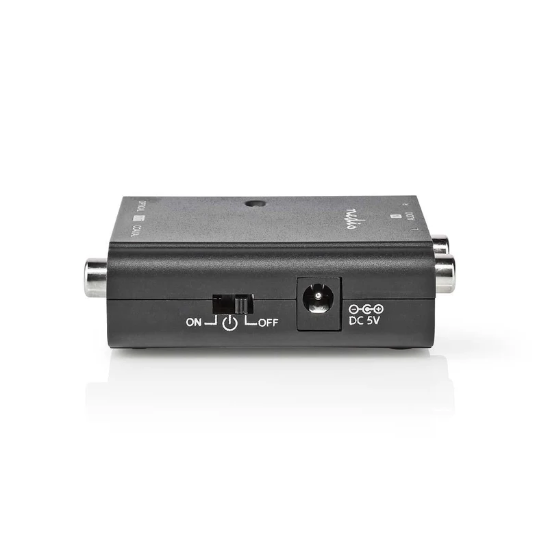 Digitale Audioconverter 1-weg - Ingangen audio / video / data: 2x RCA Male - Uitgangen audio / video / data: 1x S/PDIF (RCA) Female / 1x TosLink Female
