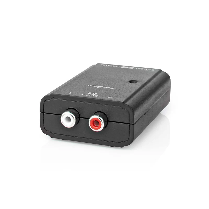 Digitale Audioconverter 1-weg - Ingangen audio / video / data: 2x RCA Male - Uitgangen audio / video / data: 1x S/PDIF (RCA) Female / 1x TosLink Female