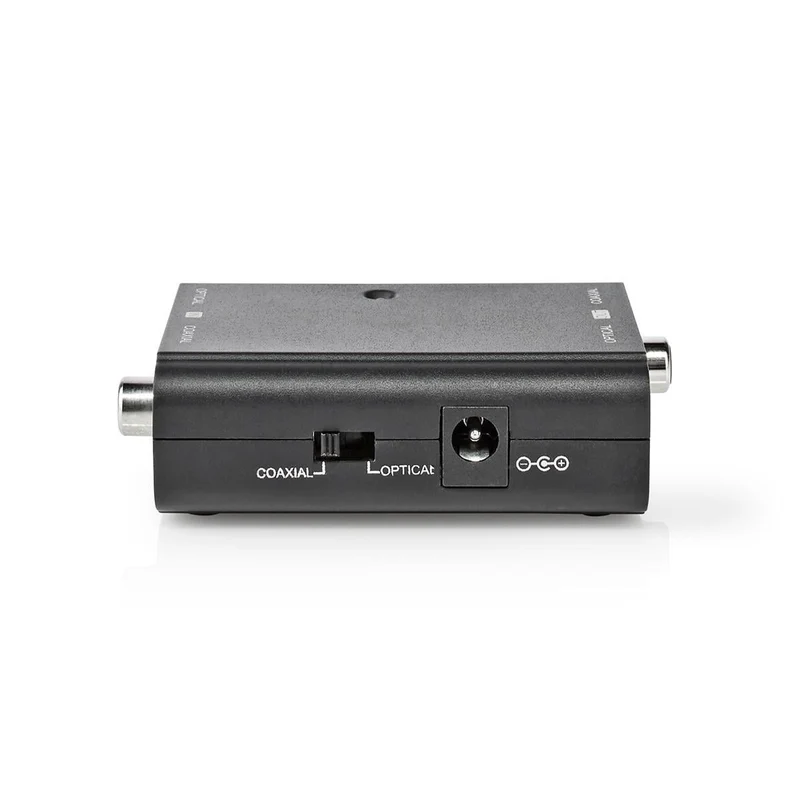 Digitale Audioconverter 2-wegs - Ingangen audio / video / data: 1x S/PDIF (RCA) Female / 1x Toslink Female - Uitgangen audio / video / data: 1x S/PDIF (RCA) Female / 1x TosLink Female