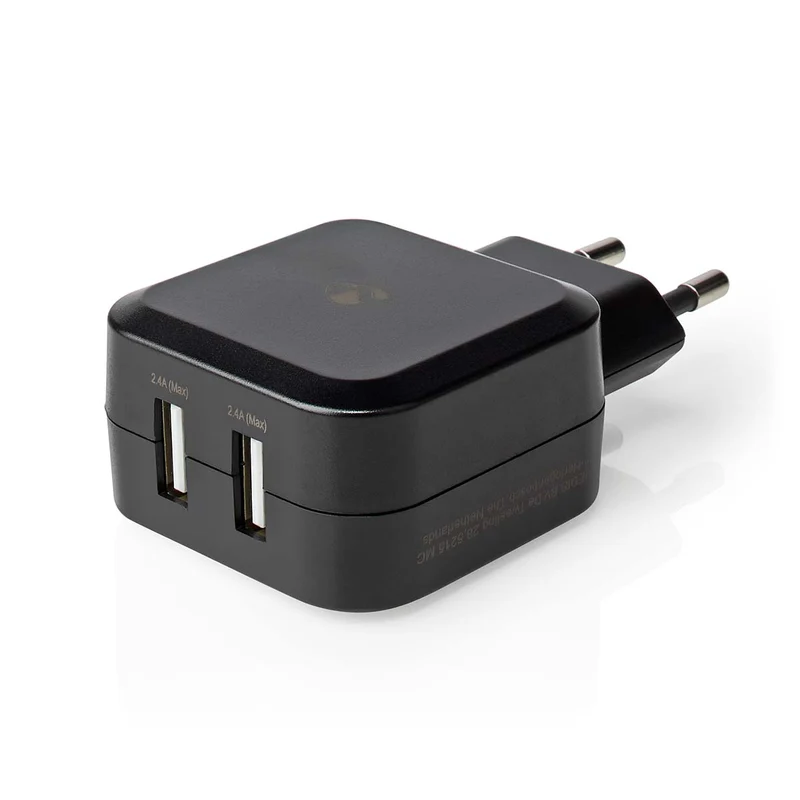Oplader 24W - 2x 2.4A - Outputs: 2