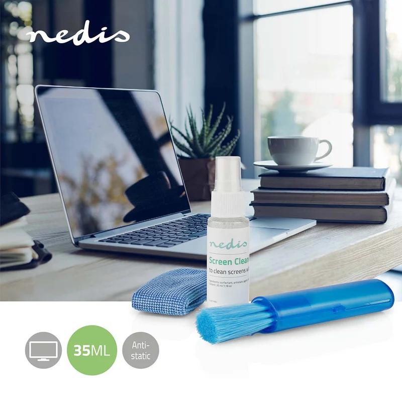 Schermreiniger Spray - 35 ml - Notebook / Smartphone / Tablet / TV-Scherm