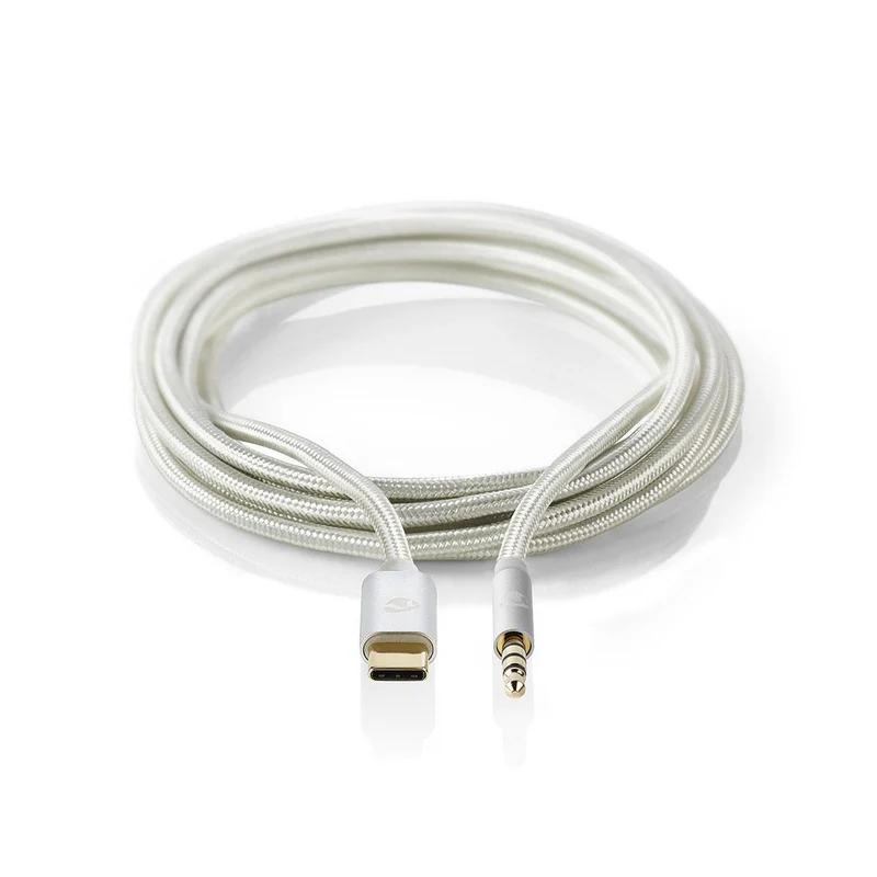 USB-C™ Adapter USB 2.0 - USB-C™ Male - 3,5 mm Male