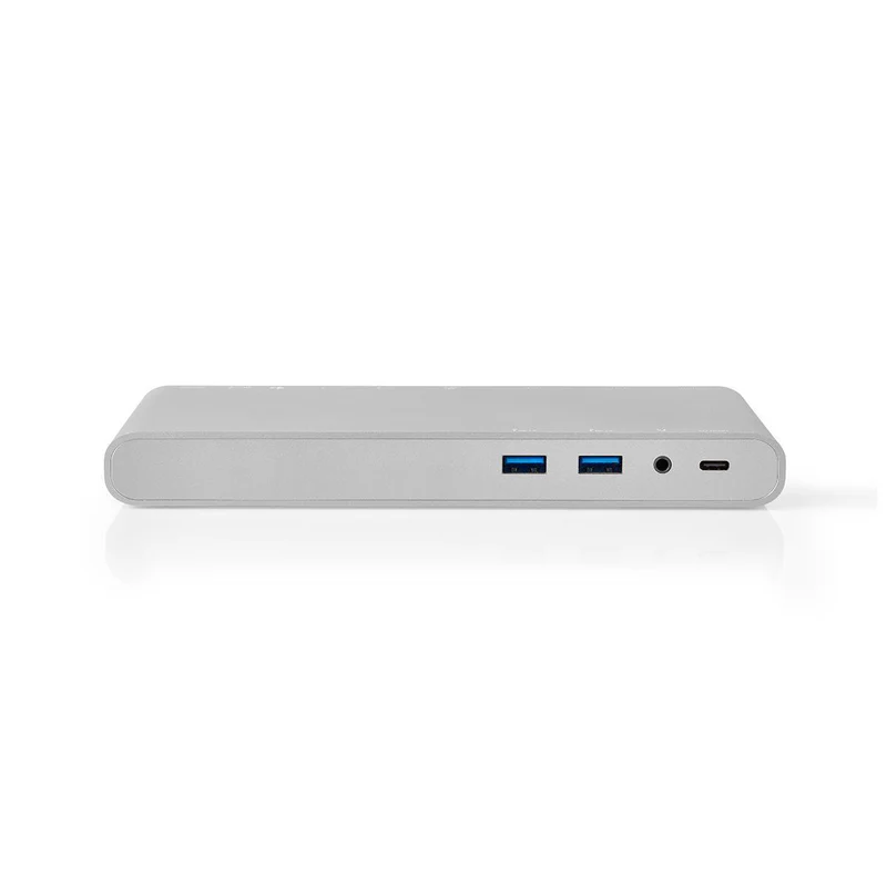 USB Docking Station USB 3.2 Gen 1 - USB-C™ Male - DisplayPort Female / HDMI™ Output / RJ45 Female / VGA Female 15p / 2x 3,5 mm Female / 2x USB-C™ / 4x USB-A