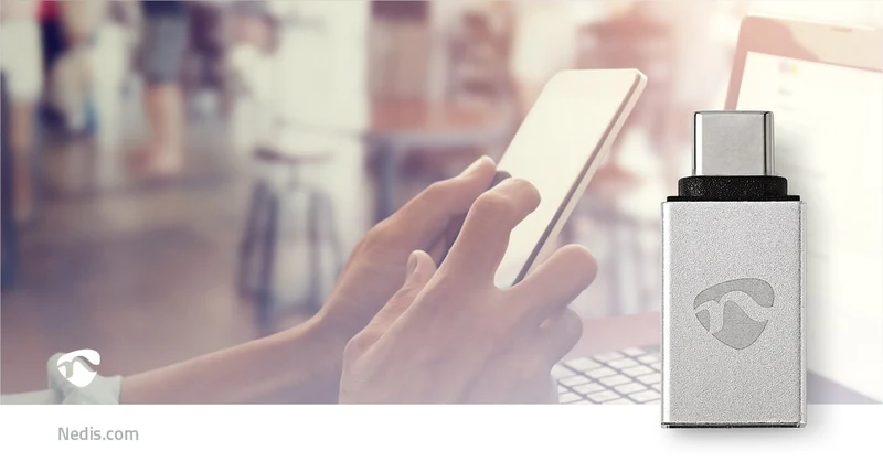 USB-C™ Adapter USB 3.2 Gen 1 - USB-C™ Male - USB-A Female