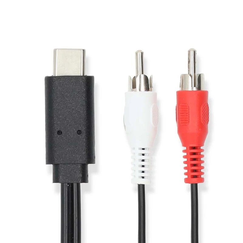 USB-C™ Adapter USB 3.2 Gen 1 - USB-C™ Male - 2x RCA Male
