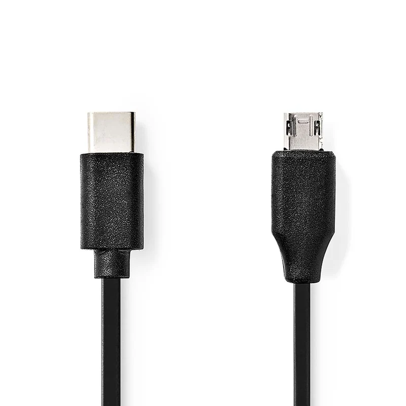 USB-Kabel USB 2.0 - USB-C™ Male - USB Micro-B Male