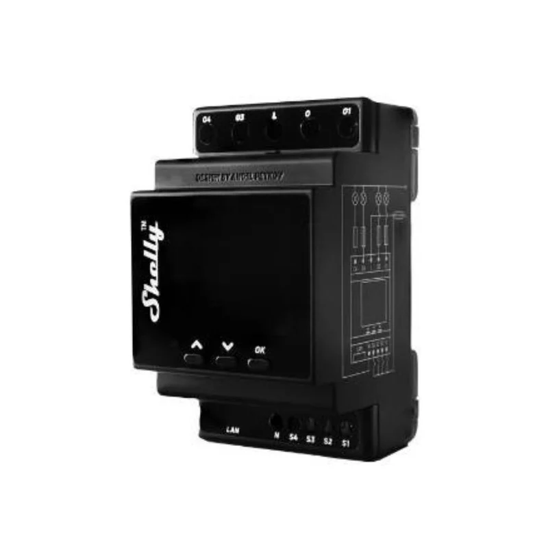 Shelly PRO 4PM V2 - Módulo WiFi/BT/LAN