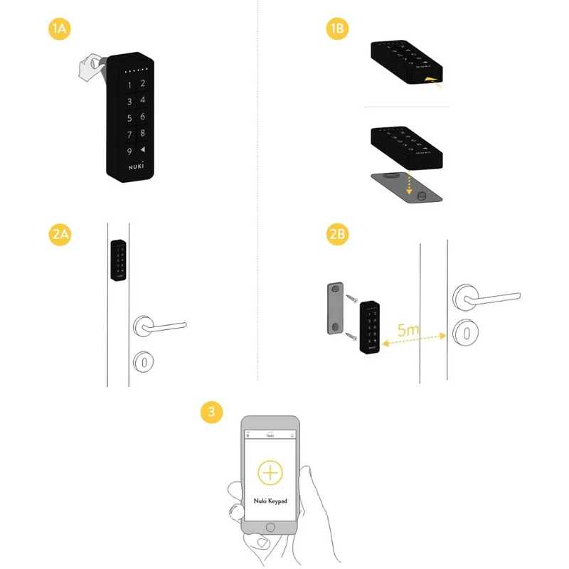 Nuki Keypad - Teclado Inteligente com código
