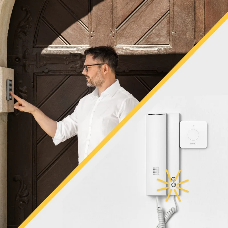 Nuki Opener - Fechadura eletrónica para edifícios de apartamentos