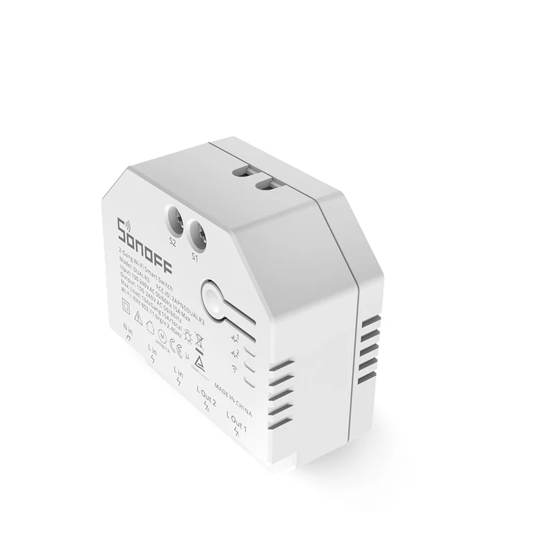 Sonoff Dual R3 Comutador c/ medição de energia - Módulo WiFi