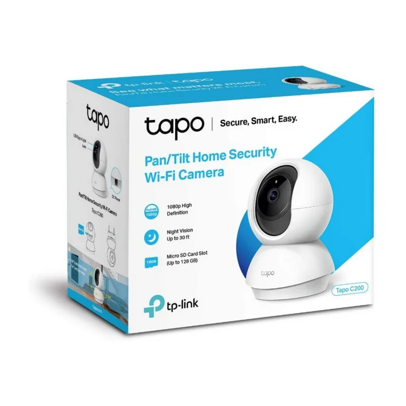 TP-Link Tapo C200 Câmara IP 360º Smart Wi-Fi