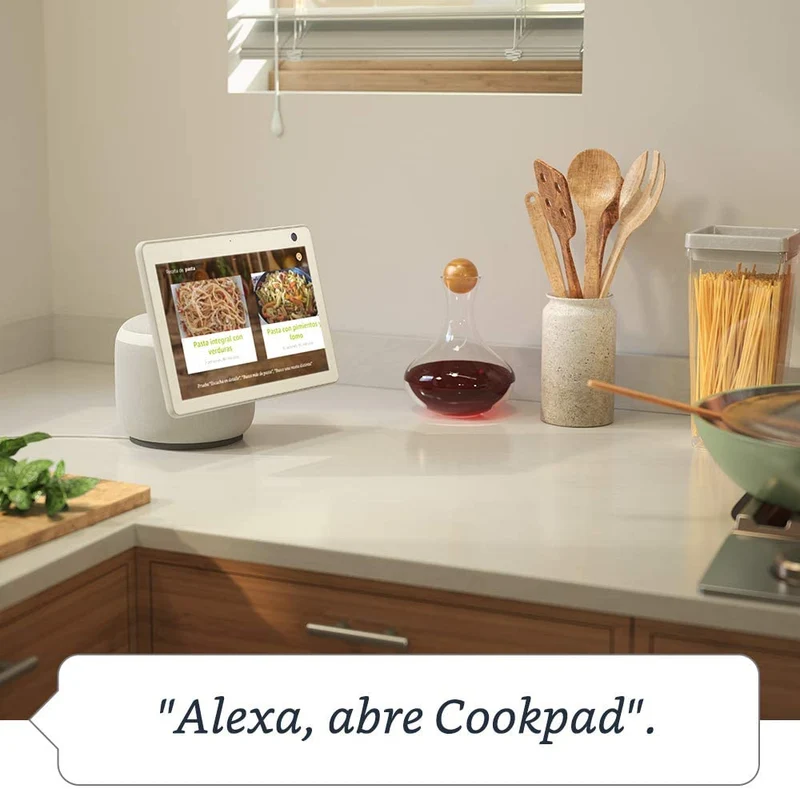 Amazon Alexa Echo Show 10 Branco Sandstone (Geração 3)