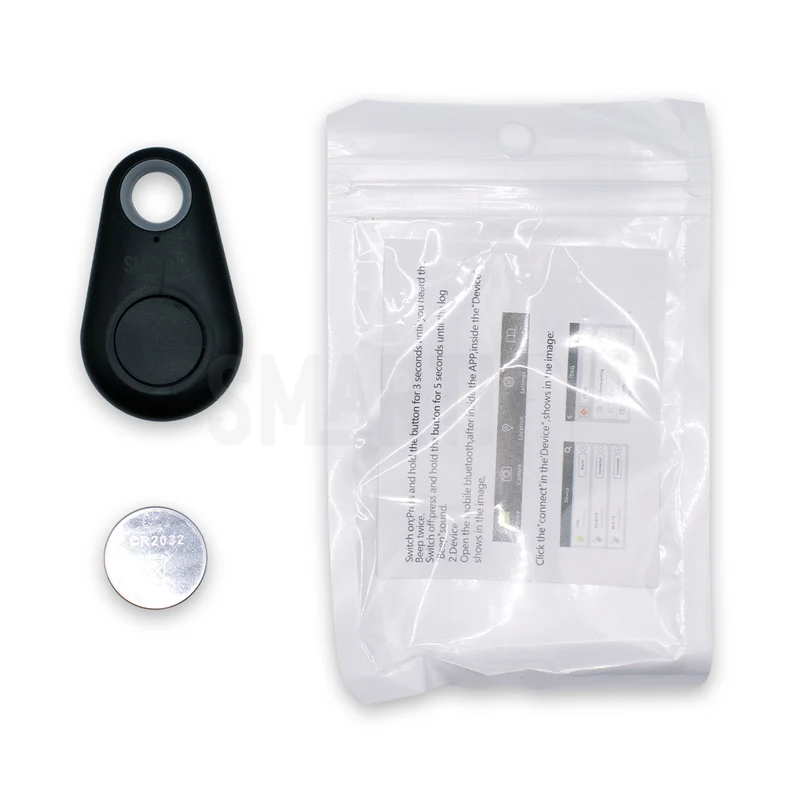 Porta-chaves anti-perda Bluetooth - Preto