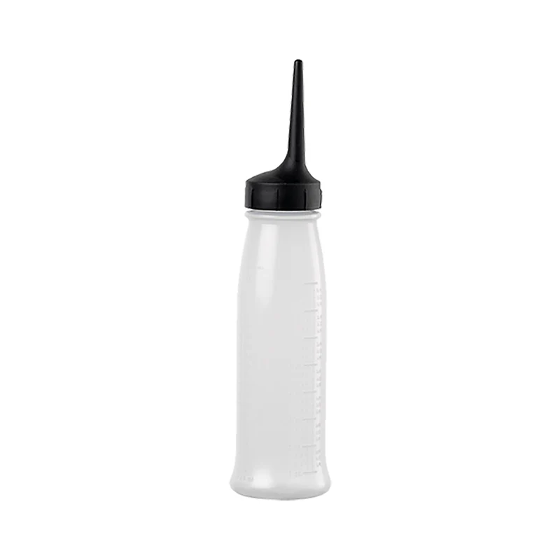 Comair Application Bottle Klämbar Transp/Svart Passar tex Liquid Gloss 240 ml