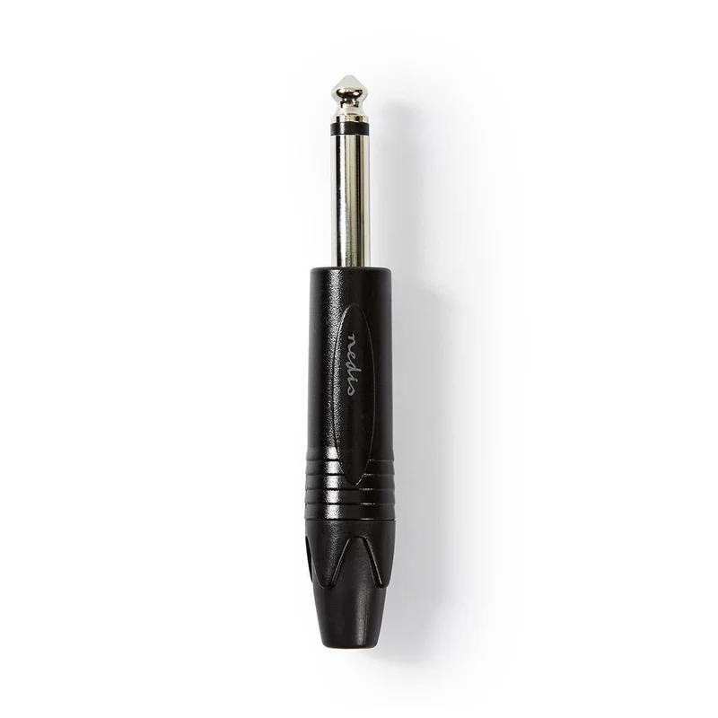 6,35 mm Audioconnector Mono - Recht - Male
