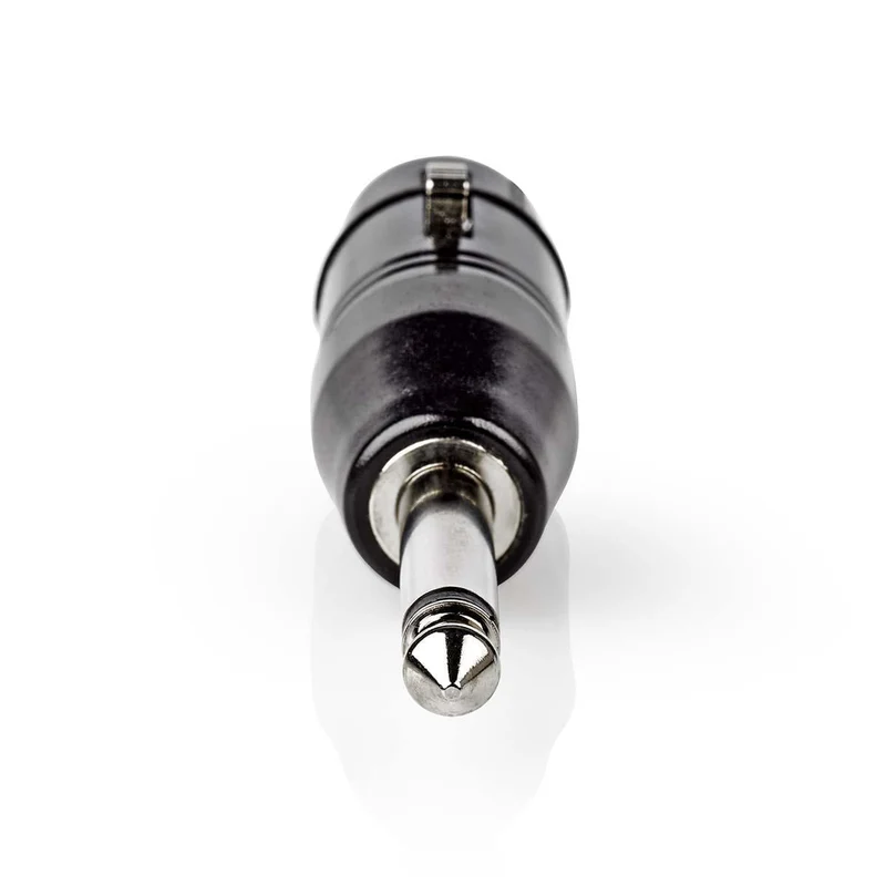 XLR-Adapter XLR 3-Pins Female - 6,35 mm Male - Vernikkeld
