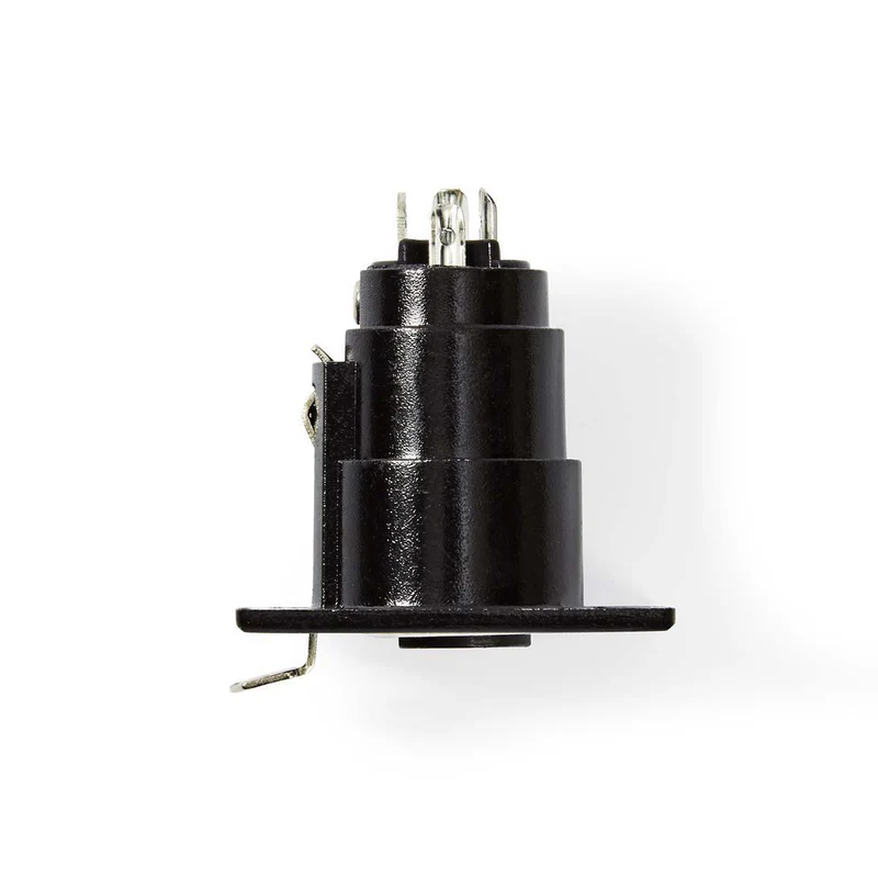 XLR-Connector Recht - Female - Vernikkeld