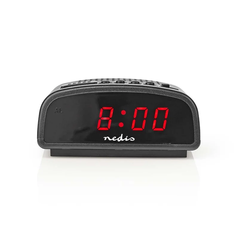 Digitale Tafelklok LED - Snoozefunctie - Zwart